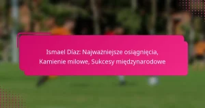 Ismael Díaz: Najważniejsze osiągnięcia, Kamienie milowe, Sukcesy międzynarodowe